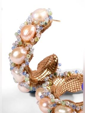 Deepa Gurnani Gali Earrings NWOT $275 Retail